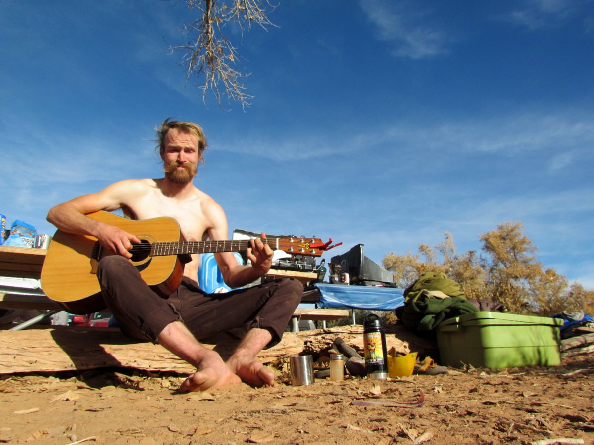 Link on the guitar