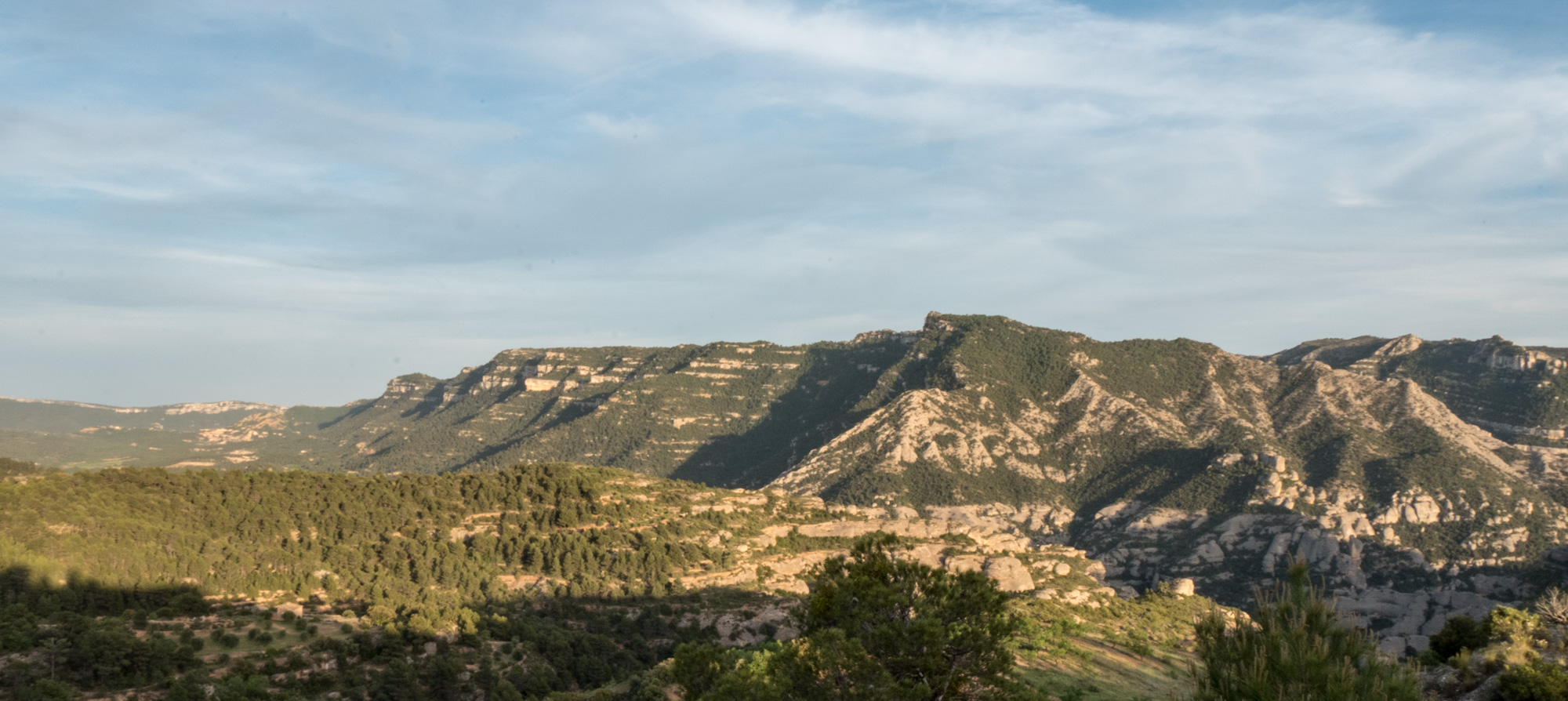 Driving after Siurana