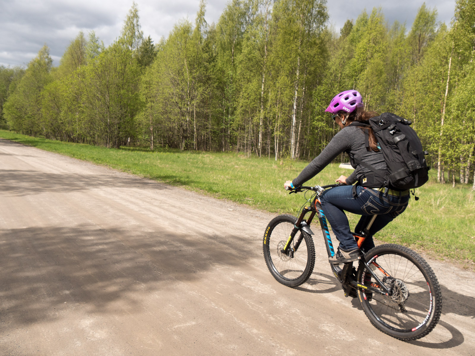 Jenn cruising