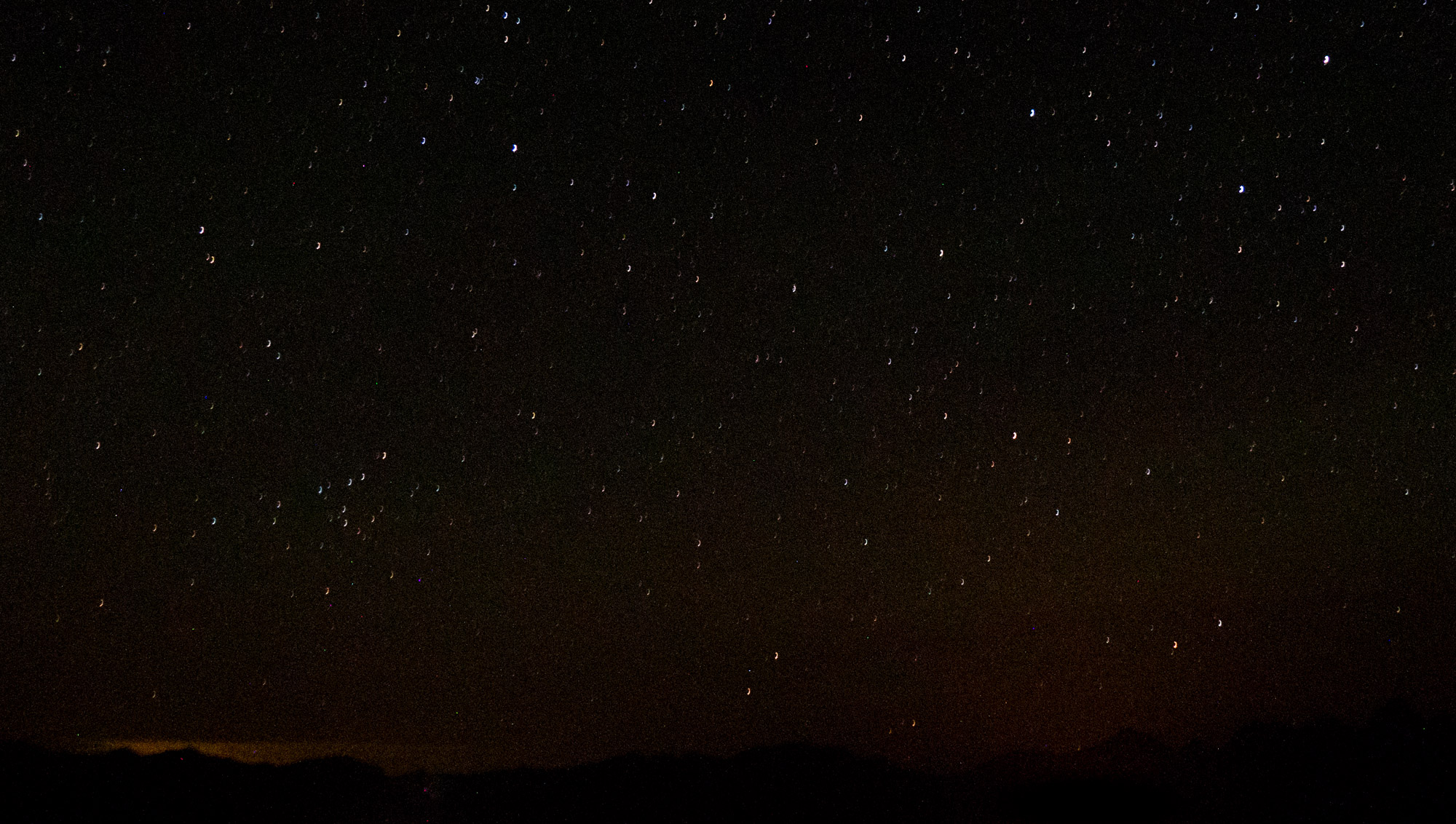 Stars over the Tetons