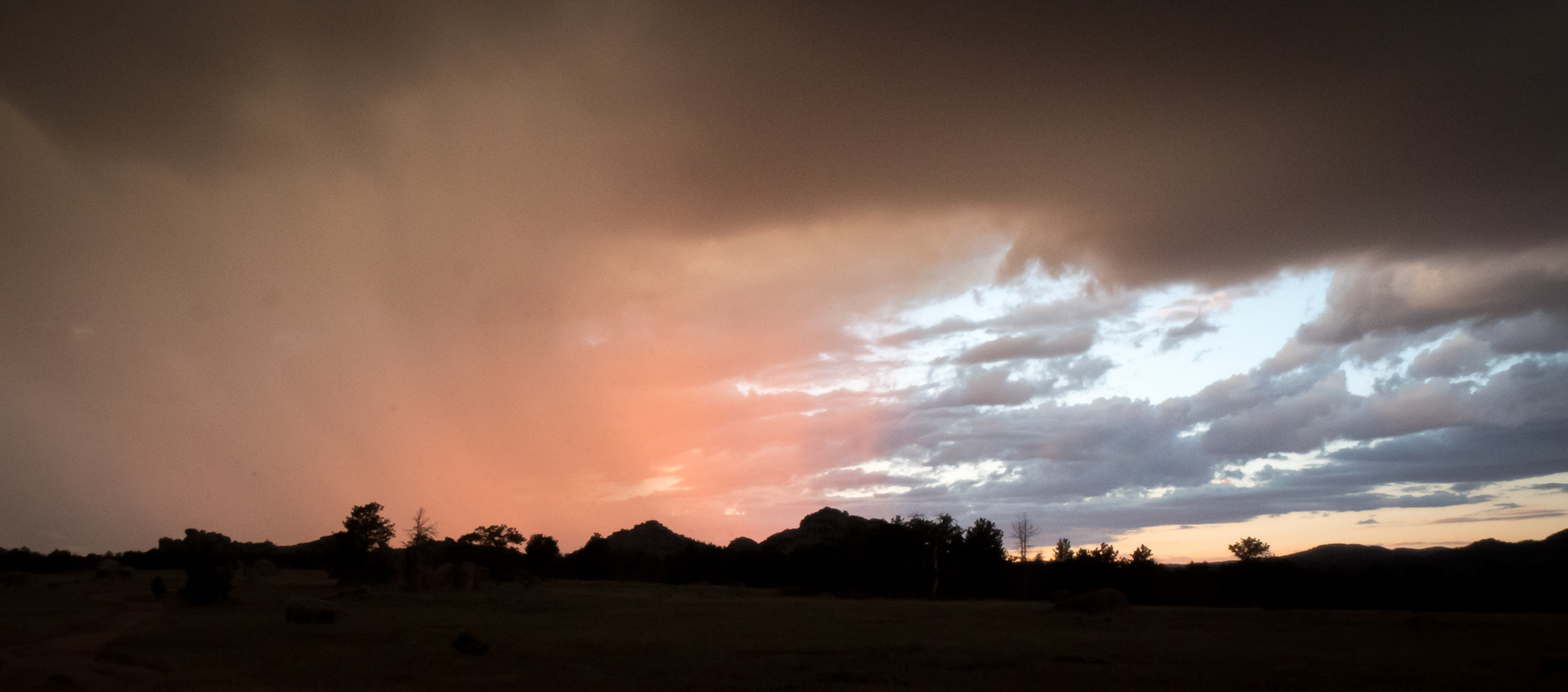 Rainy Sunset at Vedauwoo