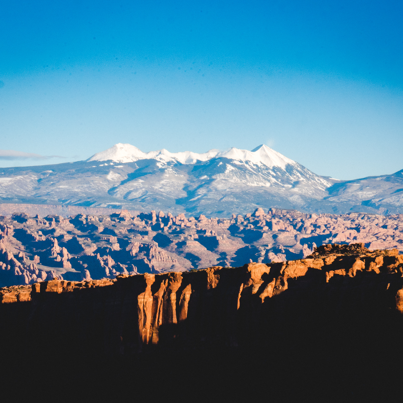 The view out Long Canyon