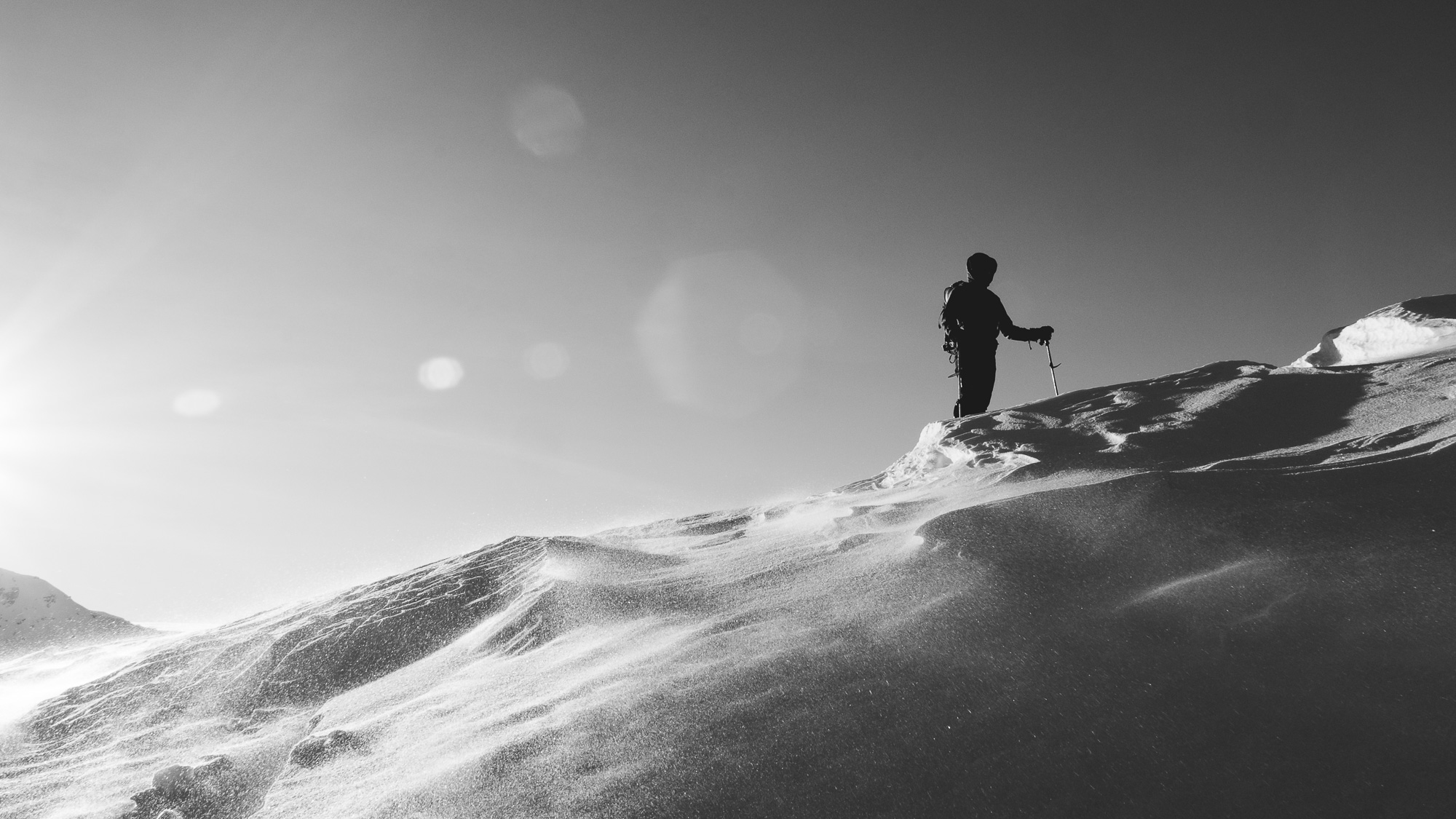 Ridge silhouette