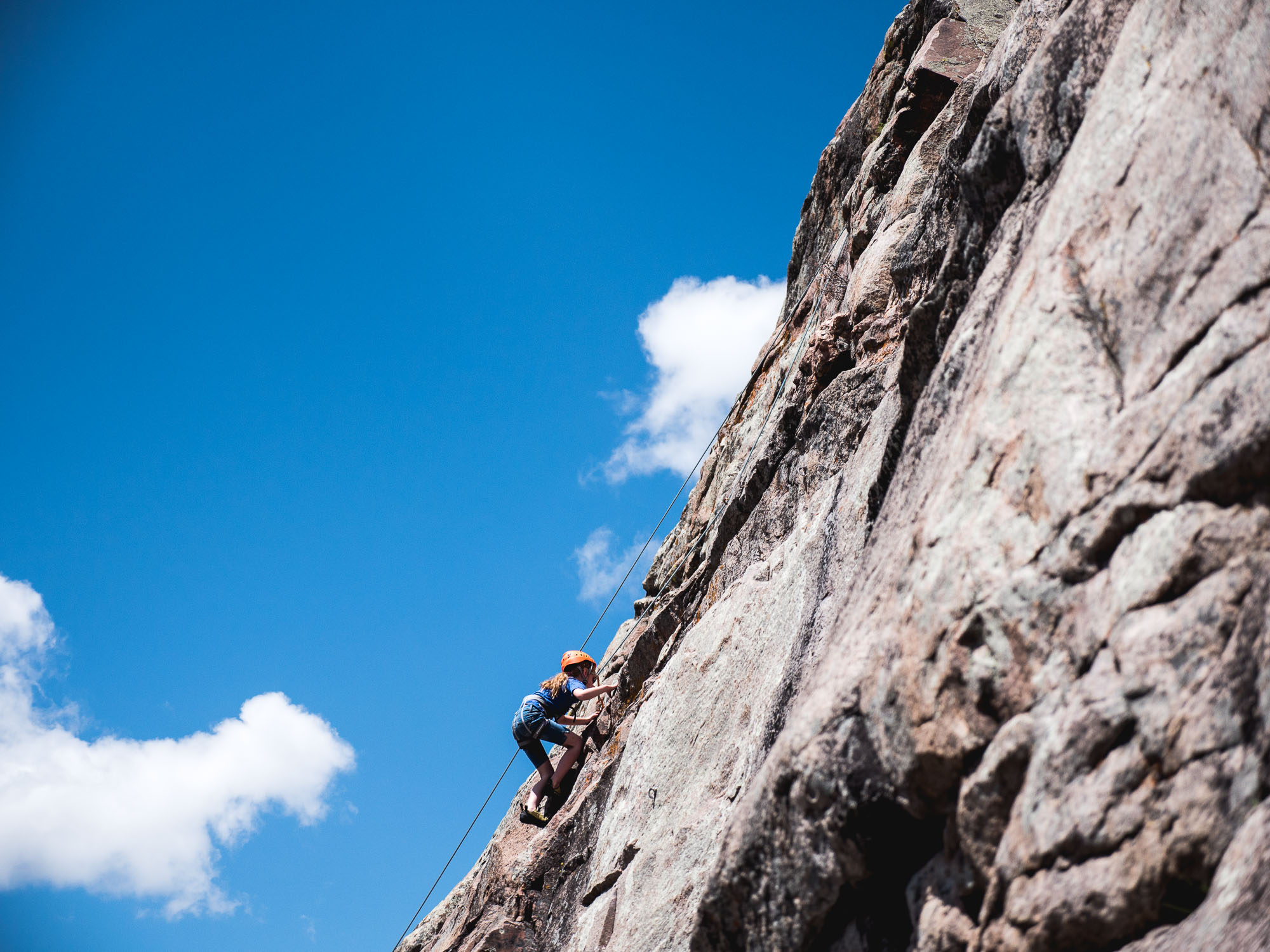 Alpine top rope