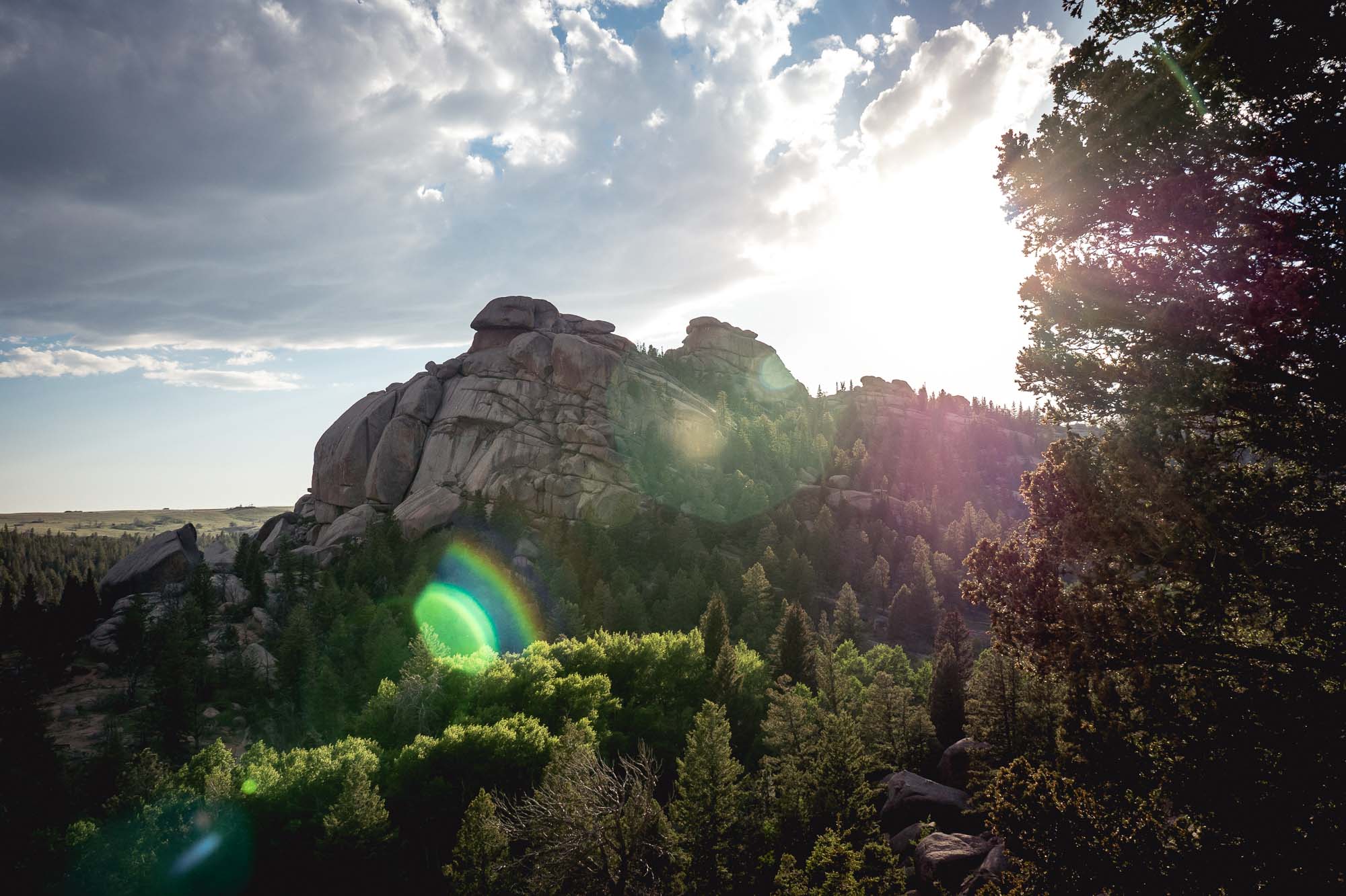 turtle rock sunset