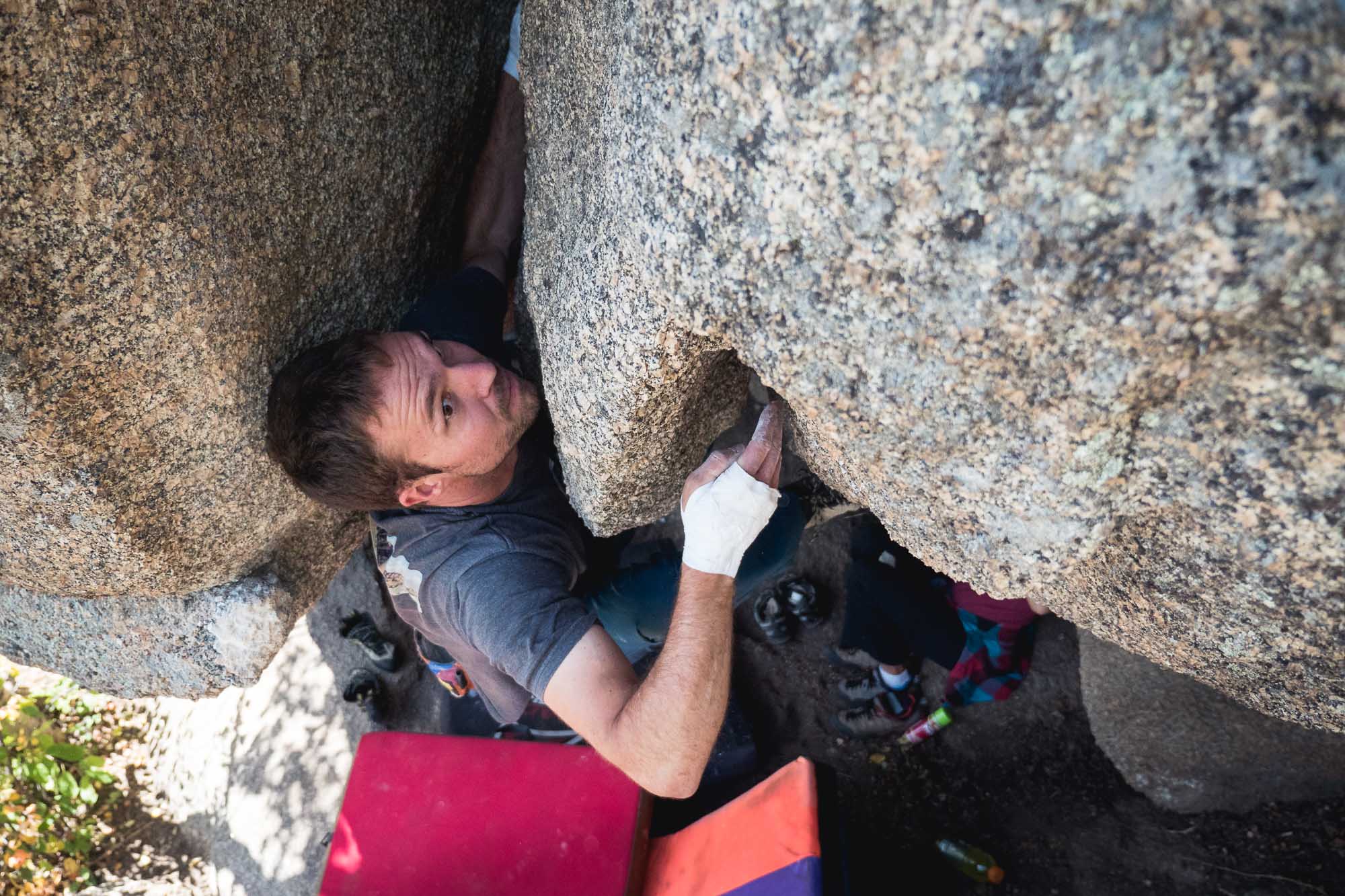 stebbins on beer crack, looking intense