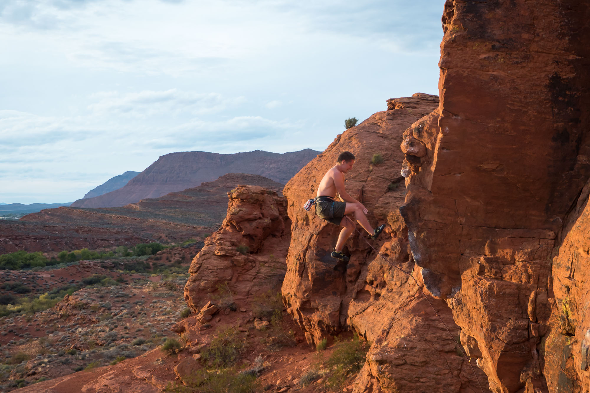 dave takes a whipper at chuckwalla