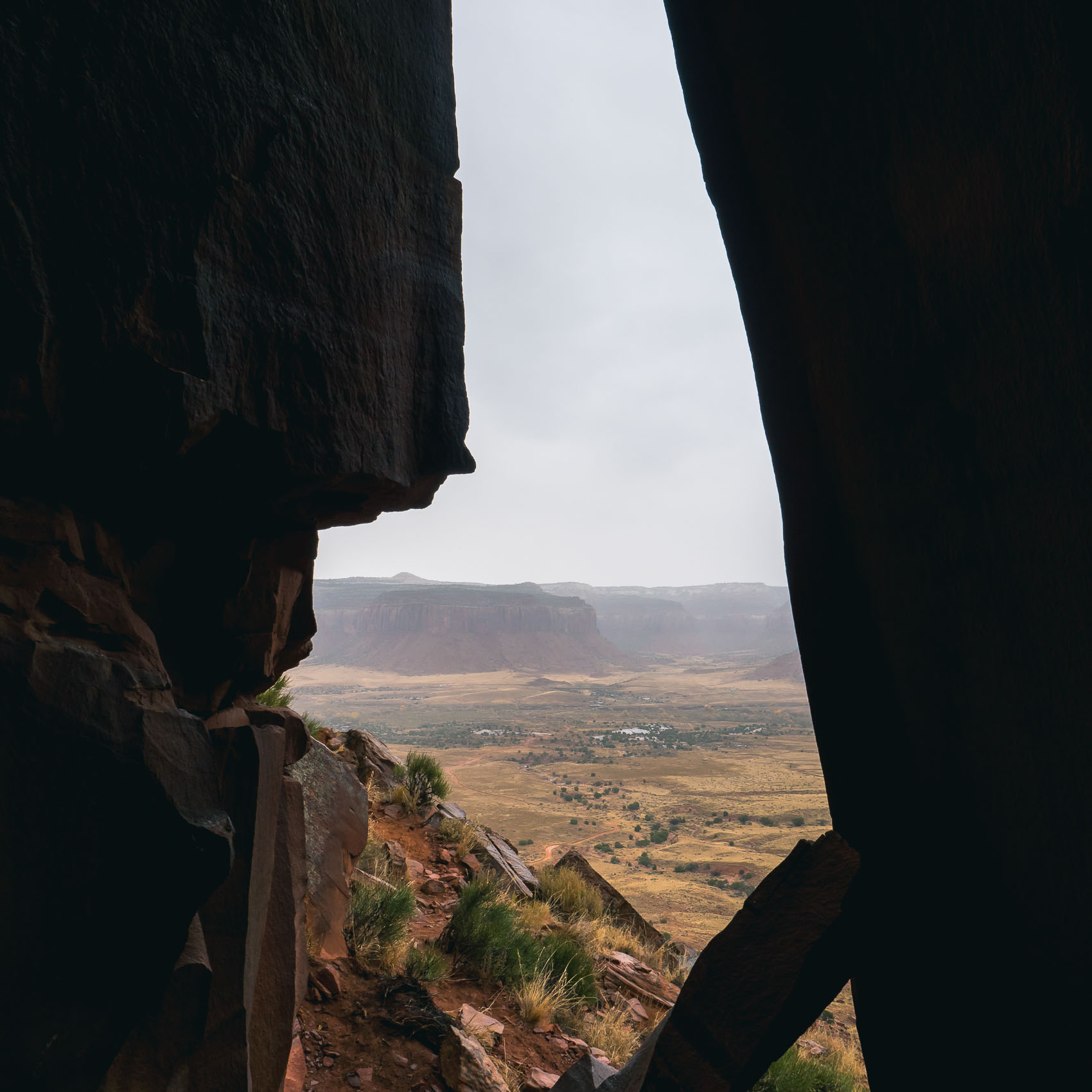 the outdoors wet