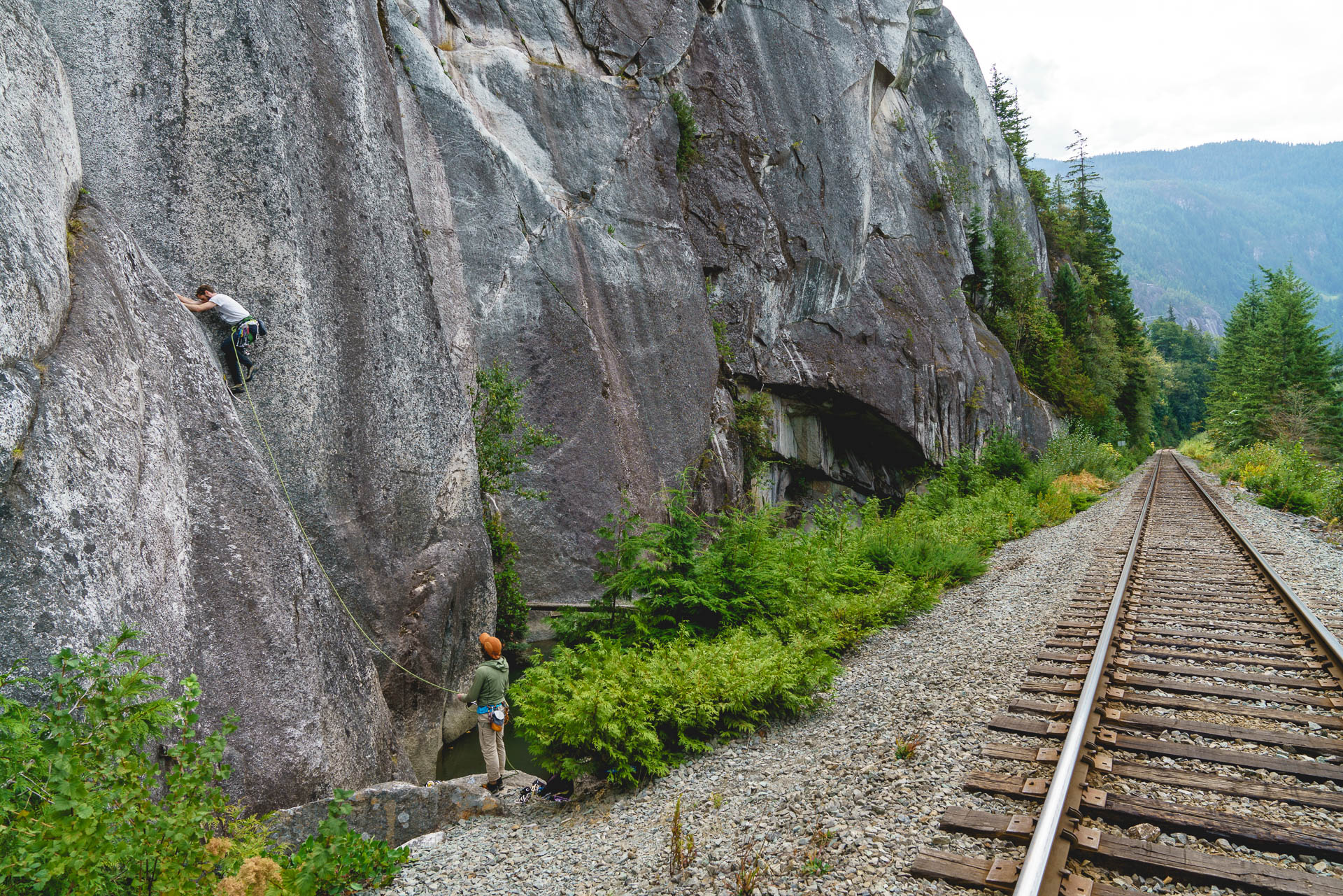 climbing and track